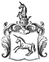 Herb Bończa - Niesiecki 1728r.