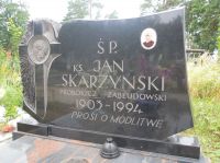 Grób ks. Jana Skarzyńskiego w Zabłudowie